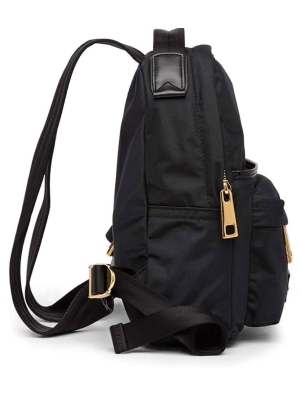MARC JACOBS BLACK BACKPACK - Picture 6 of 8